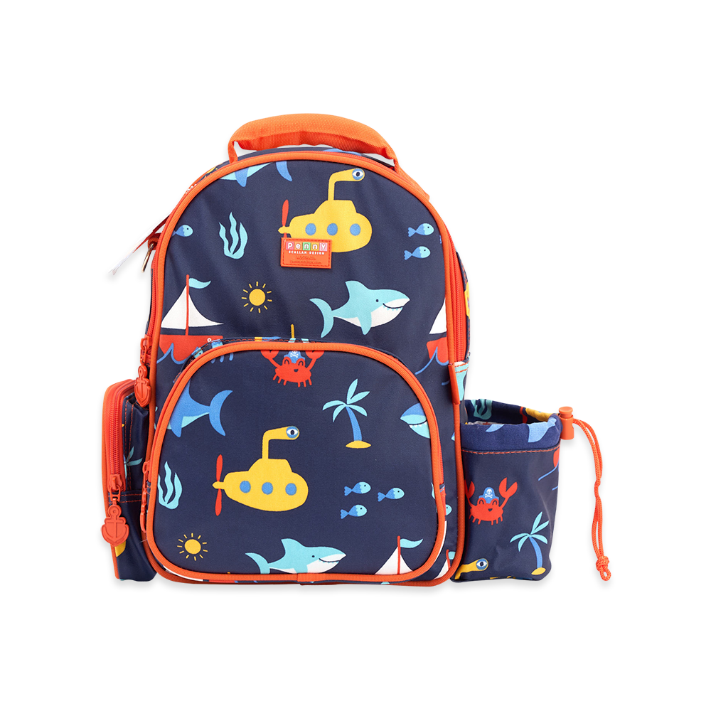 Backpack Medium Anchors Away Penny Scallan Design