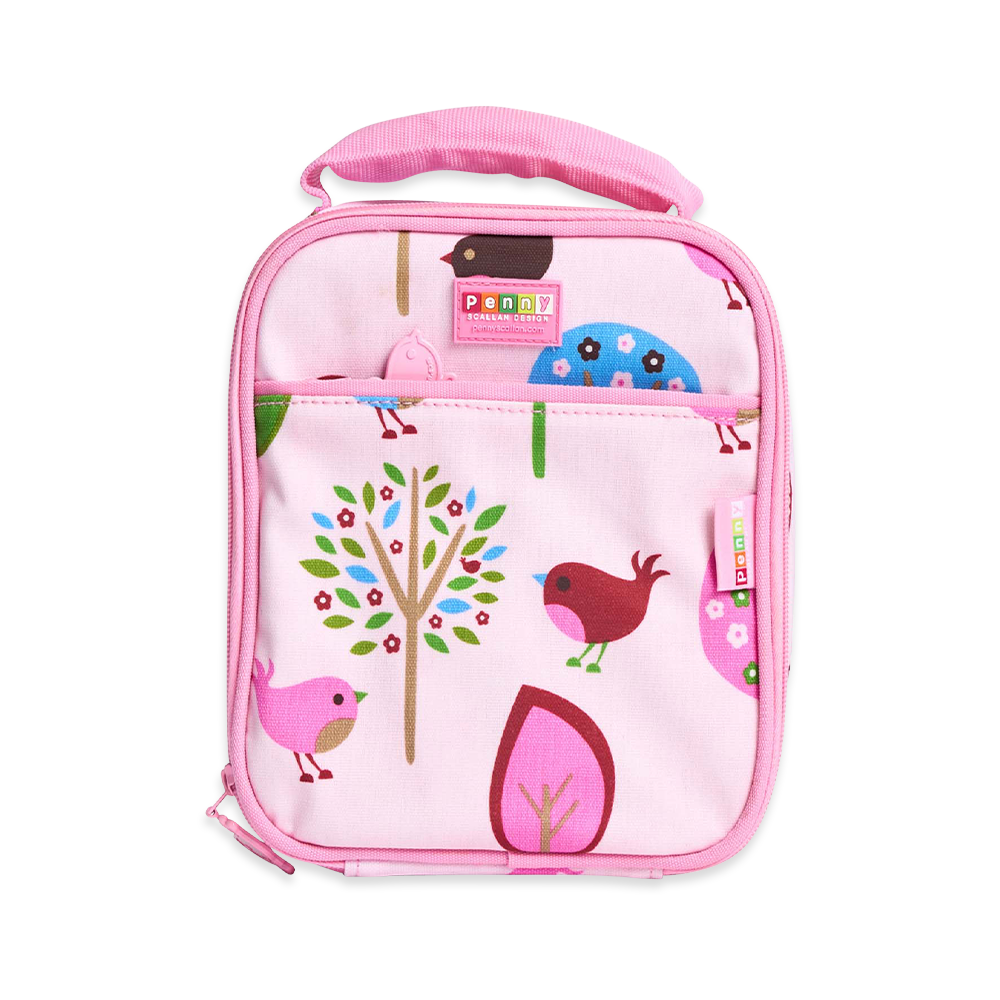 Penny Scallan Large Insulated Lunch Bag Chirpy Bird