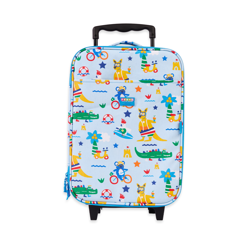 2 Wheel Suitcase For Kids Kanga Crew Penny Scallan Design