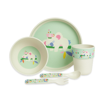 Penny Scallan Bamboo Meal Set with Cutlery Kipping Koala