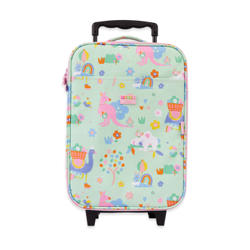 Penny Scallan Kids 2 Wheel Suitcase Kipping Koala front view