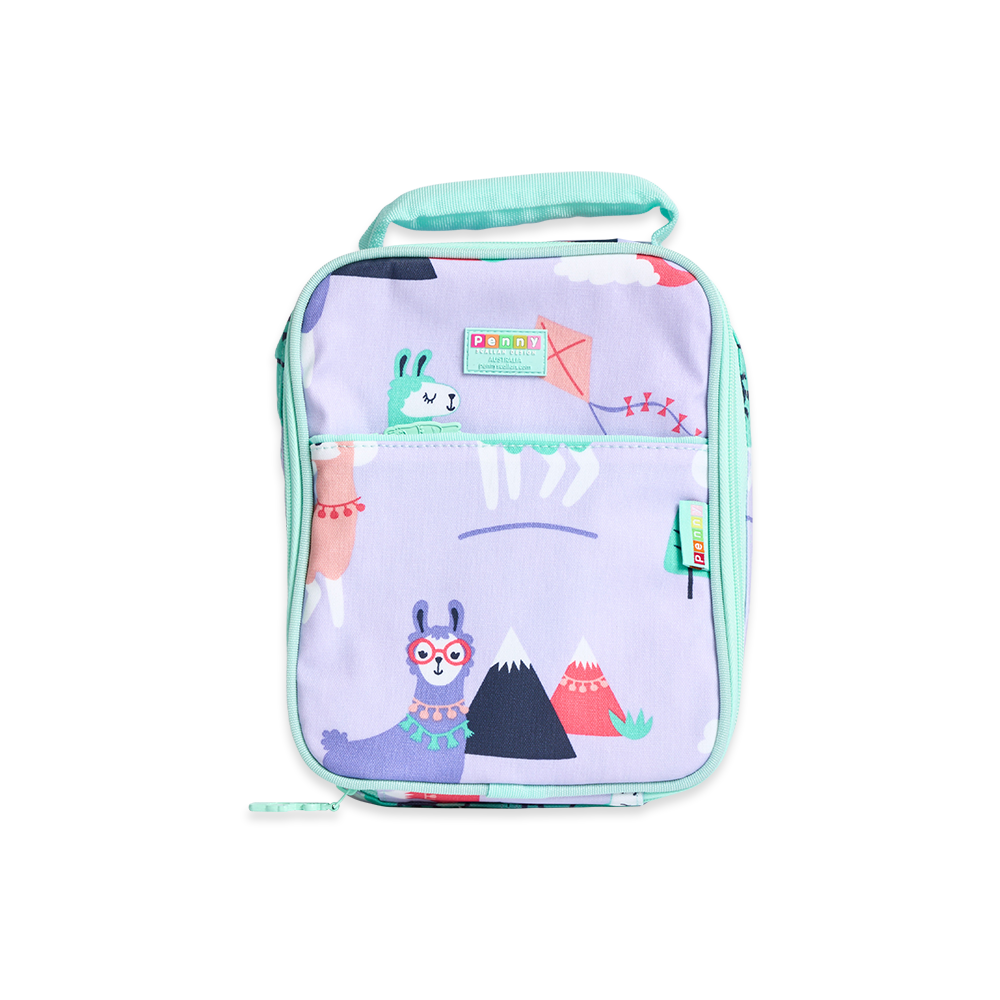 Penny Scallan Large Insulated Lunch Bag Loopy Llama