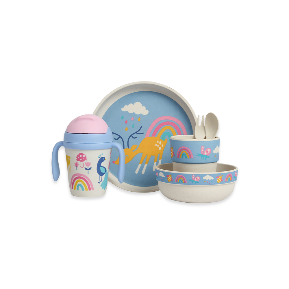 Bamboo Mealtime Pack - Rainbow Days