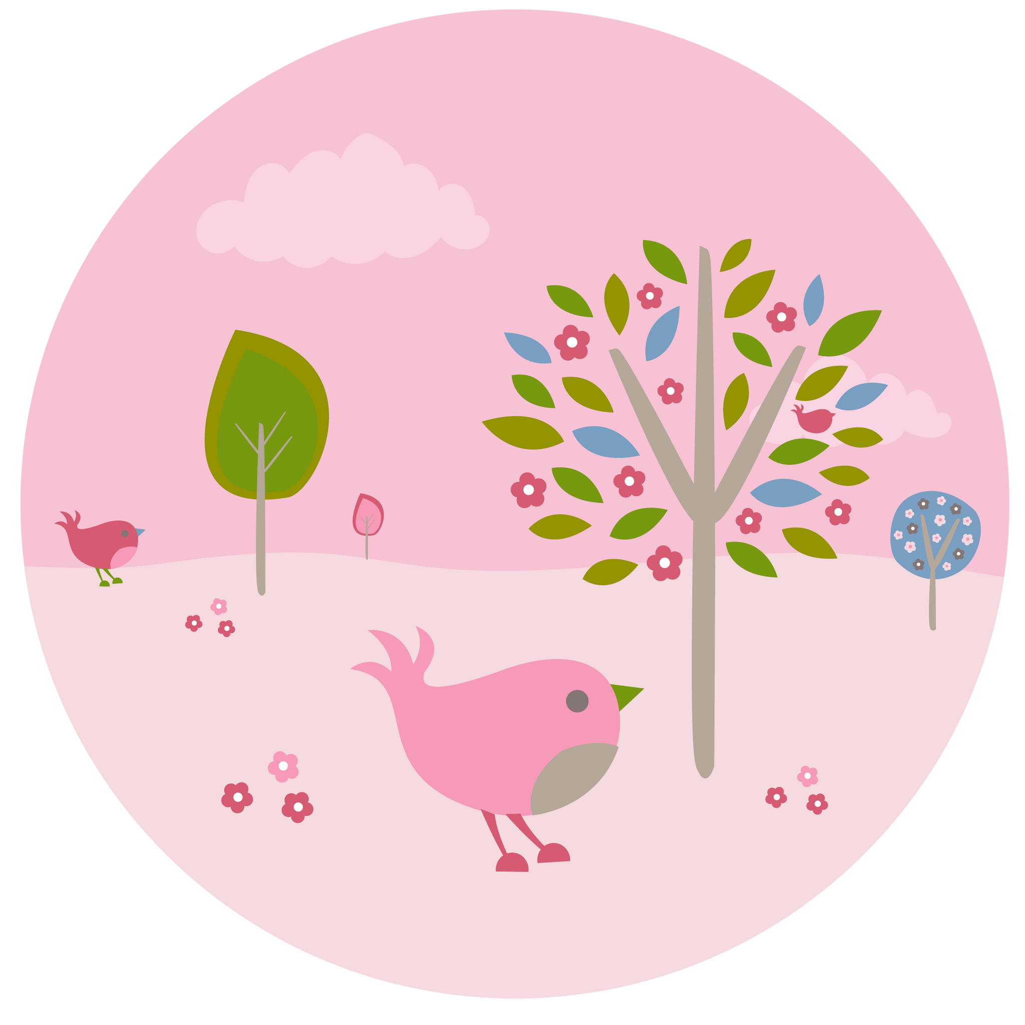 Chirpy Bird Design by Penny Scallan