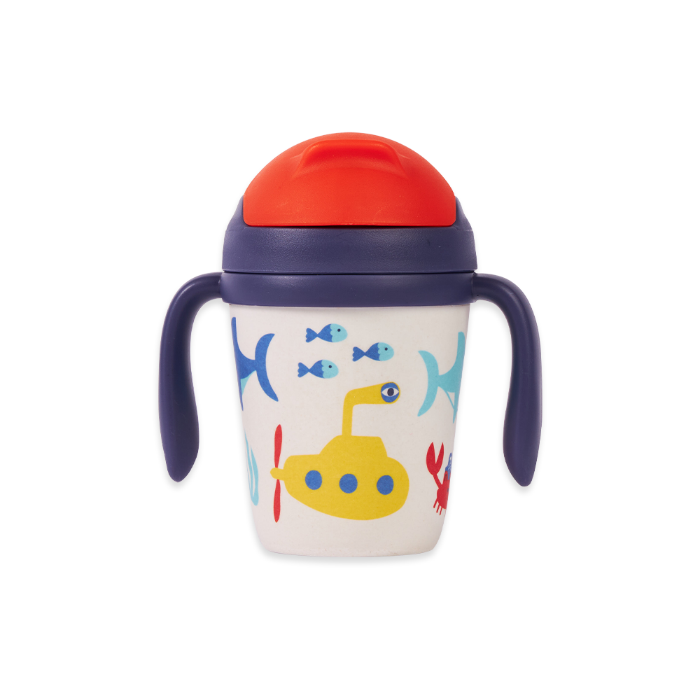 Penny Scallan Bamboo Sippy Cup Anchors Away