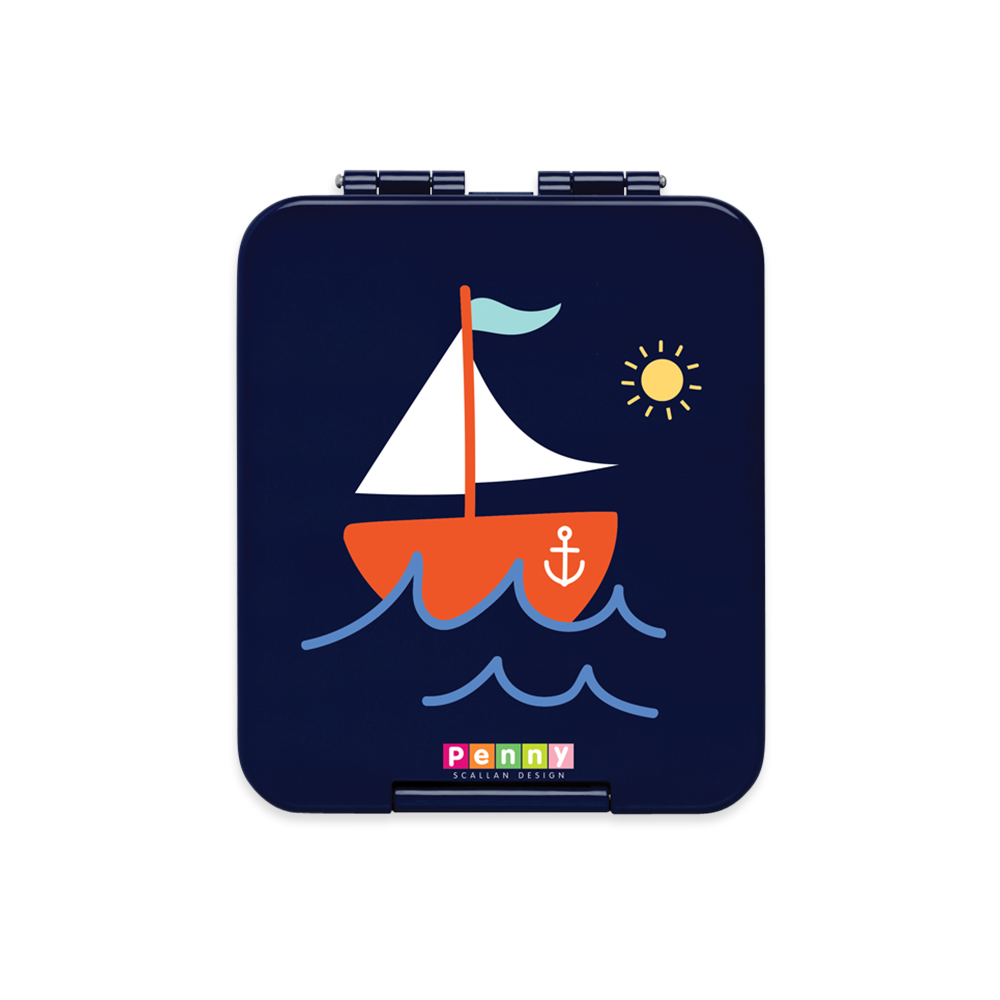 Penny Scallan Anchors Away Mini Bento Box Front view