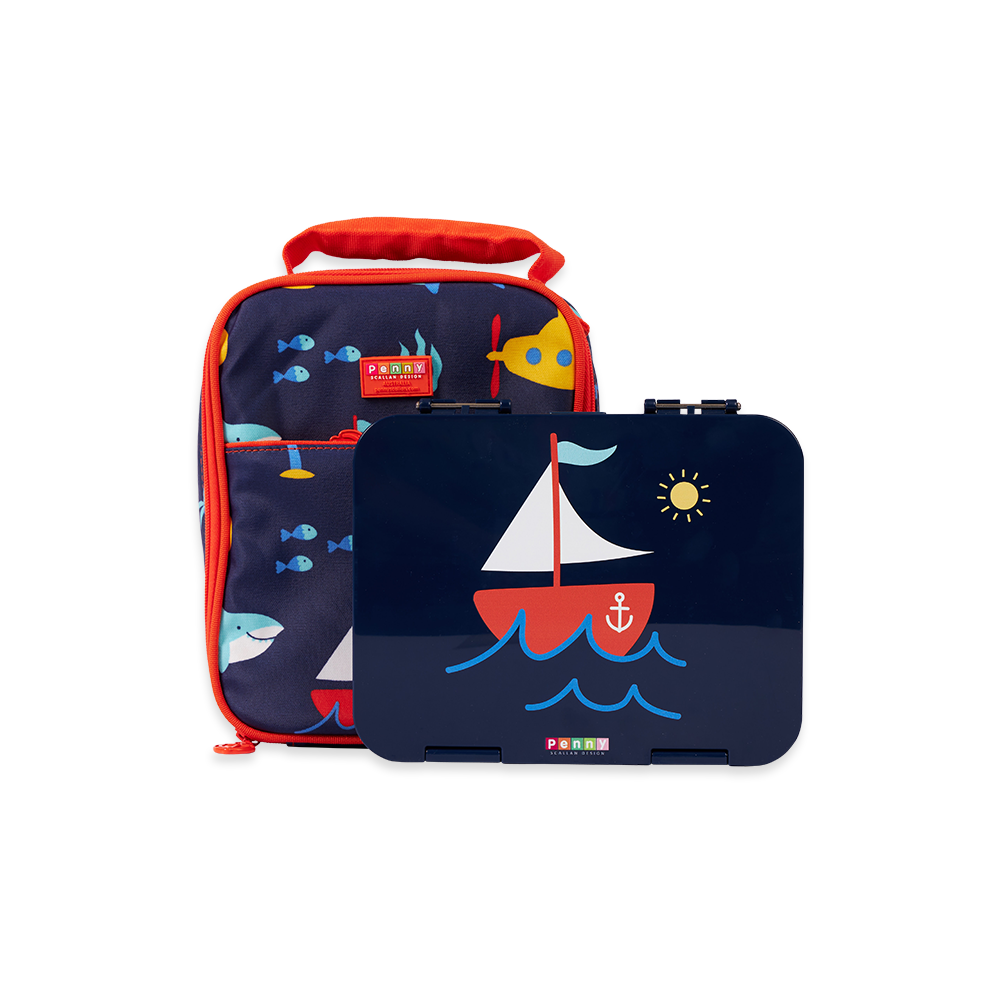 Large Bento Lunch Pack - Anchors Away