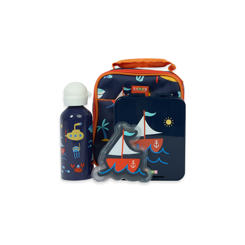 Medium School Lunch Pack - Anchors Away