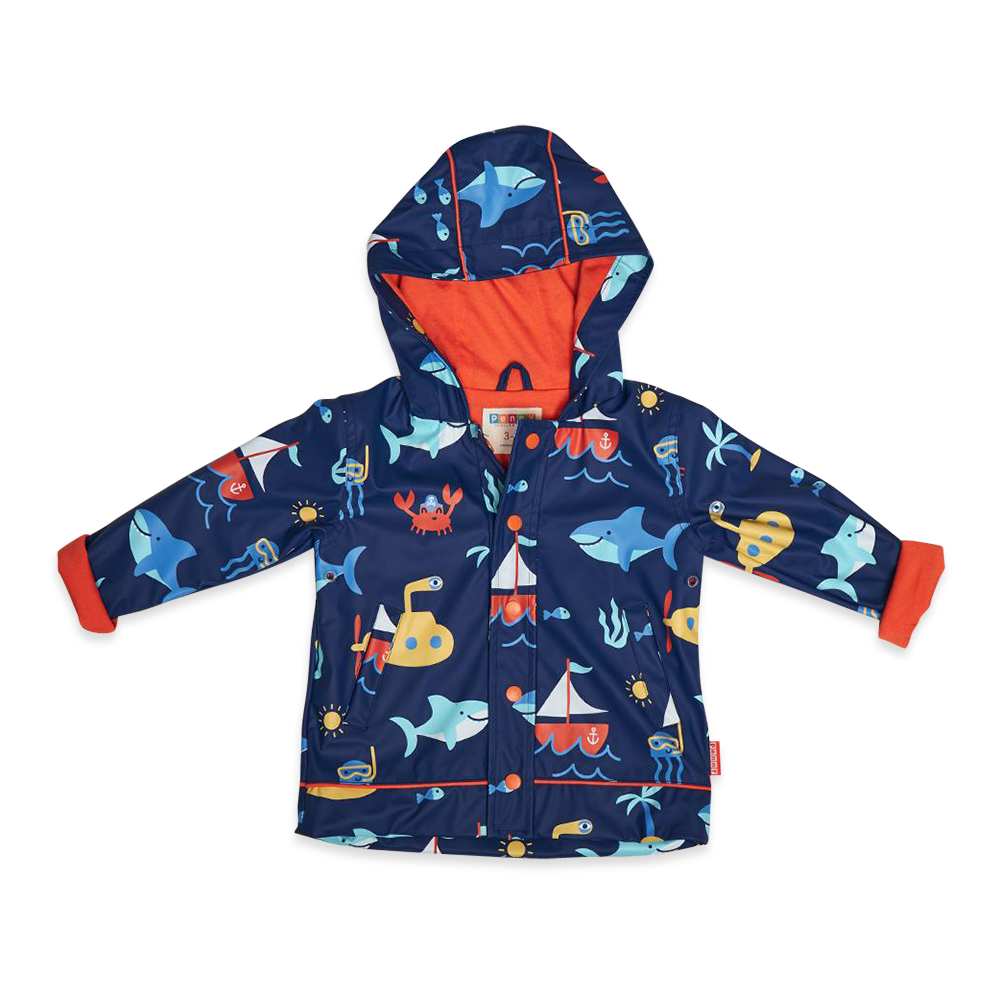 Penny Scallan Raincoat Anchors Away