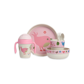 Penny Scallan Bamboo Mealtime Pack Chirpy Bird