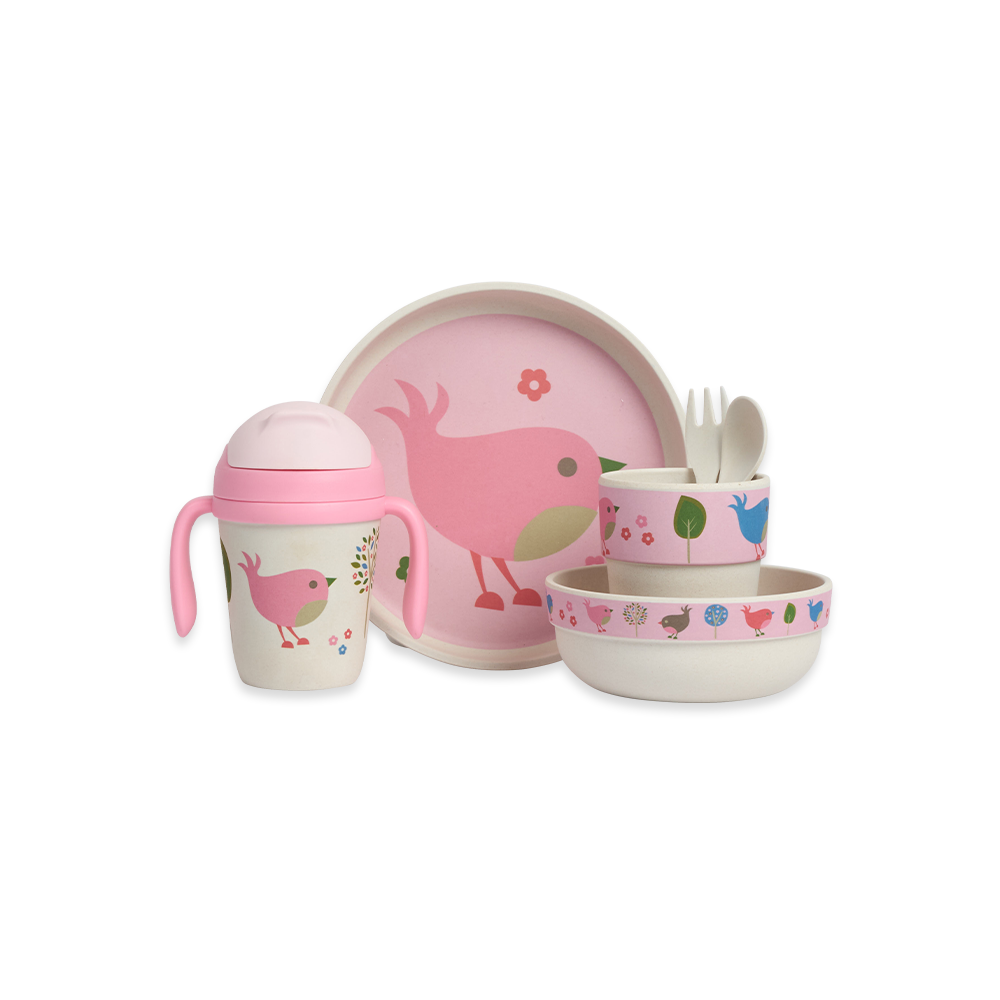 Penny Scallan Bamboo Mealtime Pack Chirpy Bird