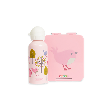 Medium Bento + Drink Bottle Pack - All Designs