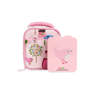 Medium Bento + Medium Lunch Bag Pack - Chirpy Bird