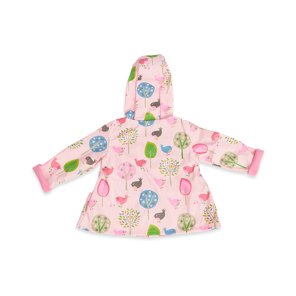 Chirpy Bird Kids Raincoat Penny Scallan Design