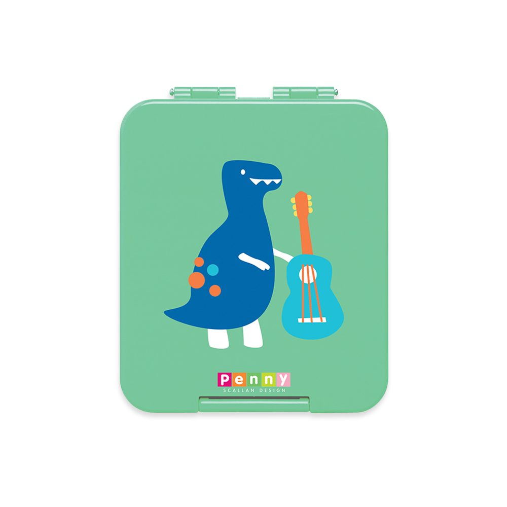 Penny Scallan Dino Rock Mini Bento Box Front view