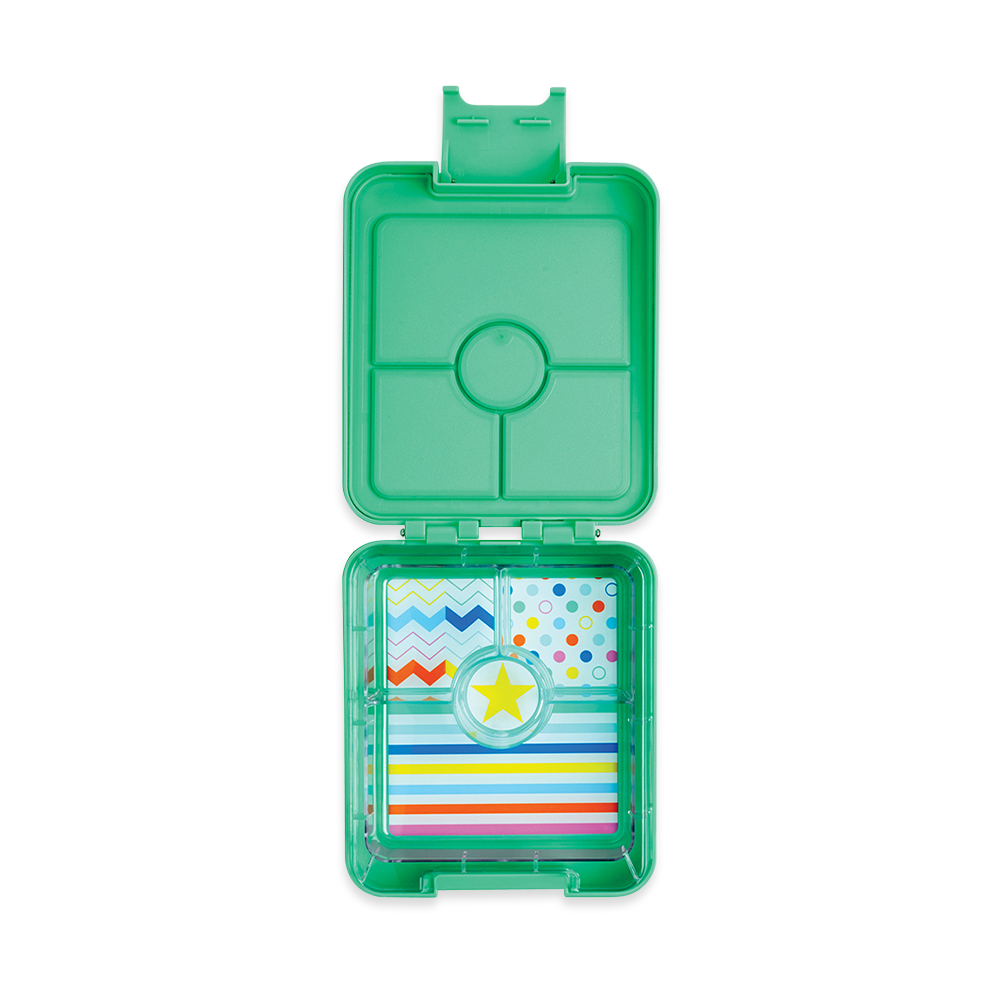 Penny Scallan Dino Rock Mini Bento Box Front Open view