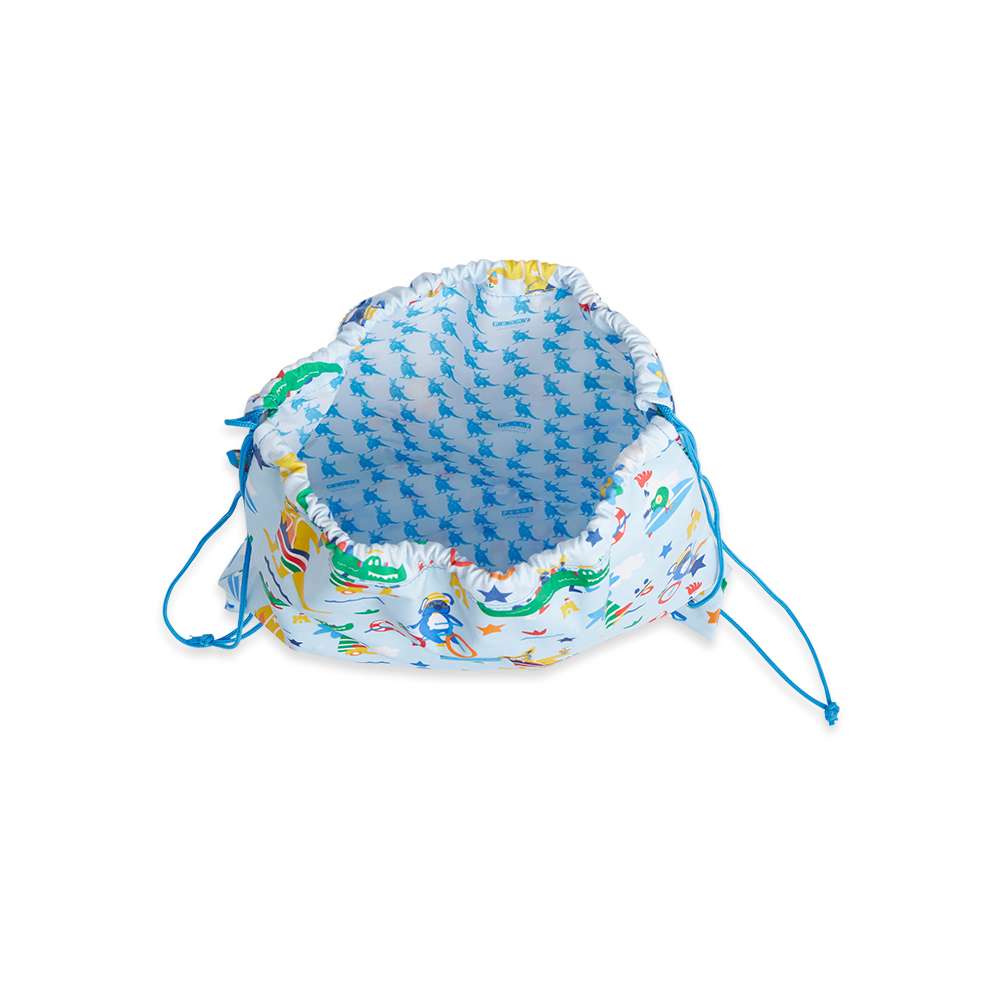 Penny Scallan Drawstring Bag Kanga Crew open view