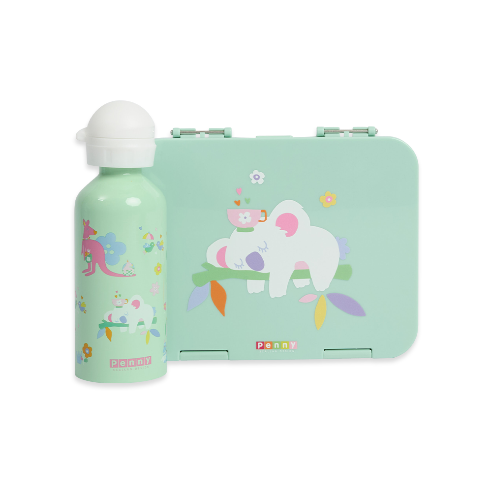 Large Bento + Stainless Steel Drink Bottle Pack - Kipping Koala