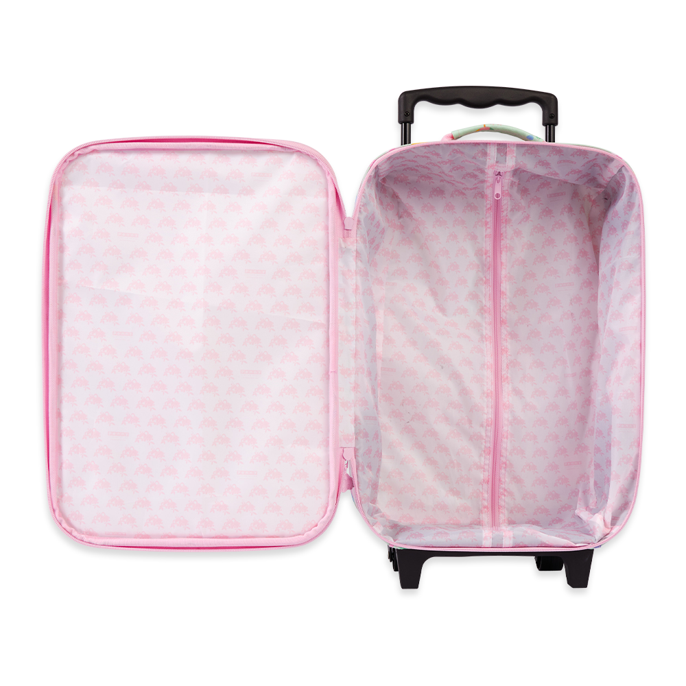 Penny Scallan Kids 2 Wheel Suitcase Kipping Koala open view