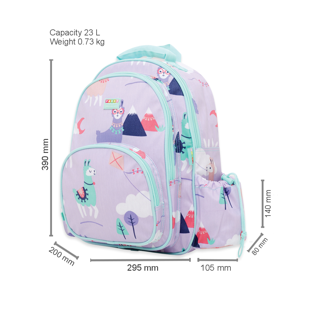 Backpack Large Loopy Llama Penny Scallan Design