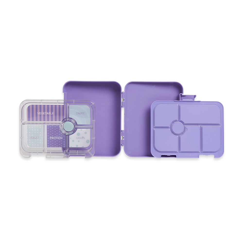 Penny Scallan Loopy Llama Large Bento Box Compotents Front view
