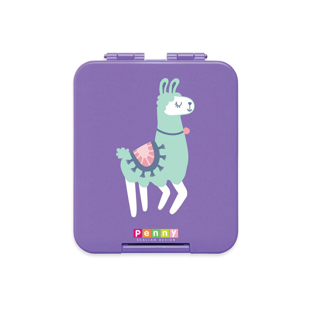 Penny Scallan Loopy Llama Mini Bento Box Front view