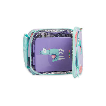 Medium Bento + Medium Lunch Bag Pack - Loopy Llama