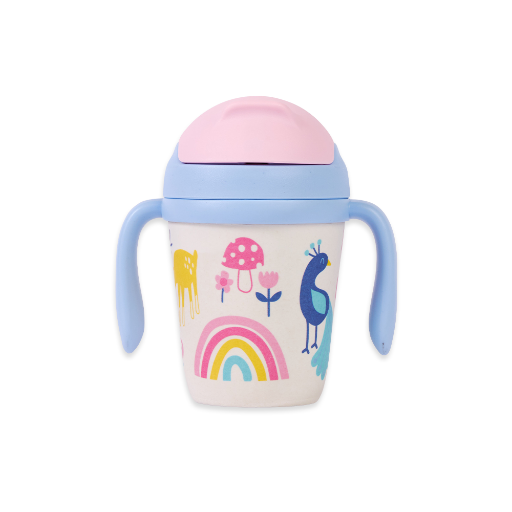 Bamboo Sippy Cup - Rainbow Days