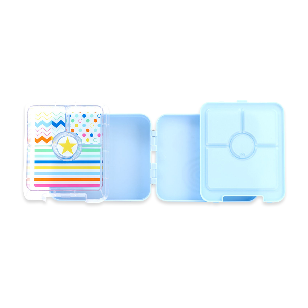 Penny Scallan Rainbow Day Mini Bento Box Compotents Front view