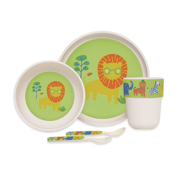 Bamboo Mealtime Set - Wild Thing