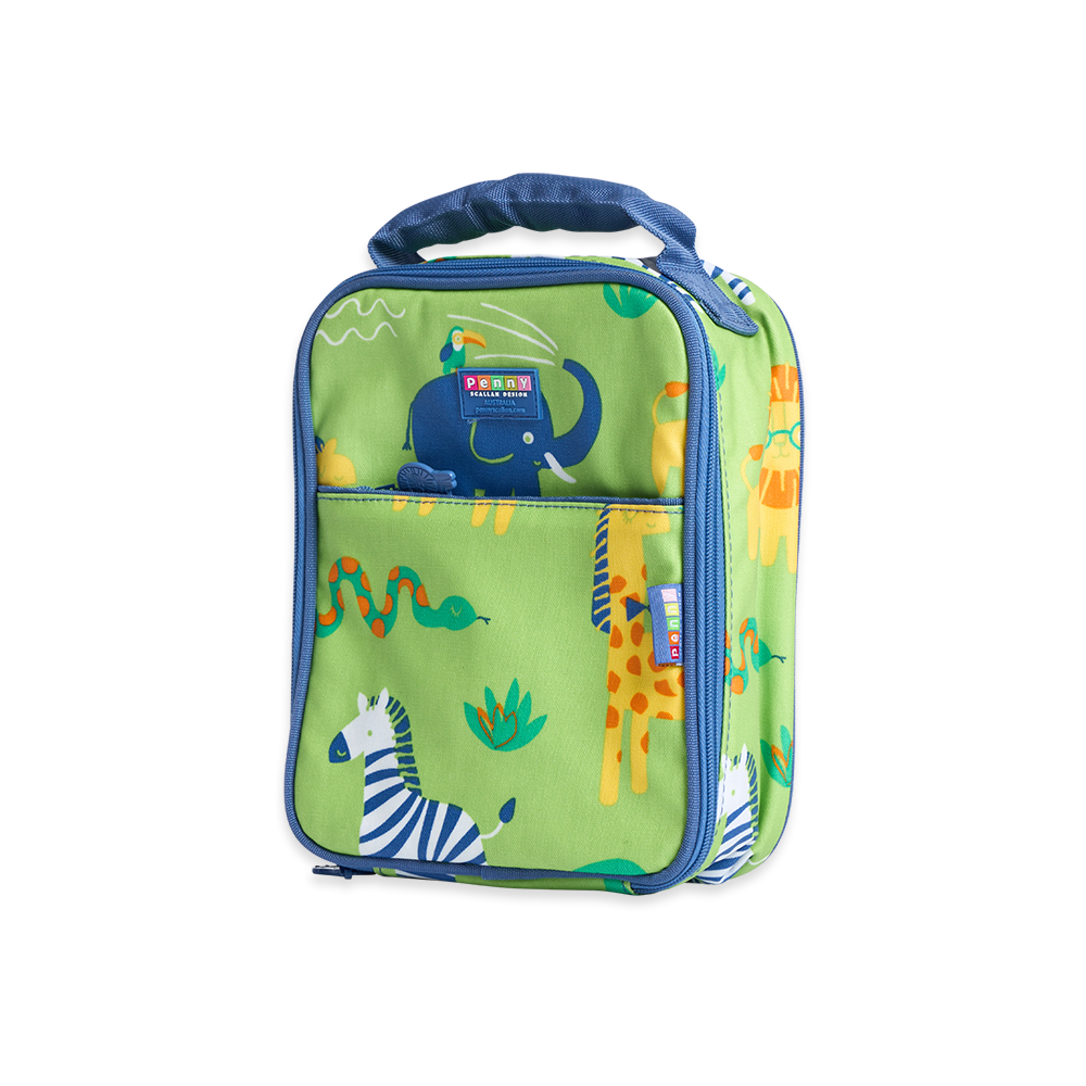 Penny Scallan Large Insulated Lunch Bag Wild Thing side view